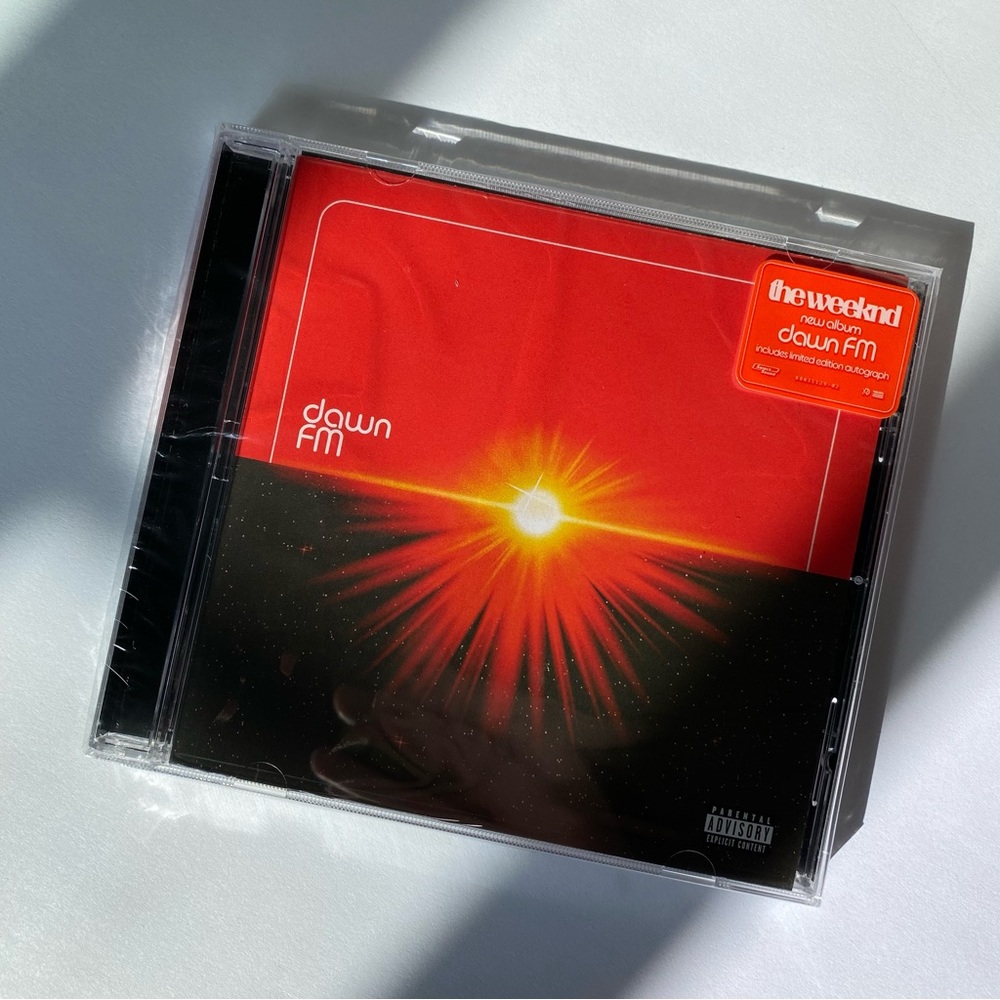 The Weeknd Dawn FM Indie Cover Collectors Edition Signed Insert